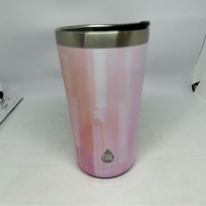 Tal Pink Tumbler‎ w/Black Lid 18oz